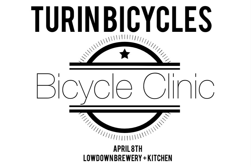 turin bicycles - commuter and road bike clinic - lowdown brewery + kitchen - dbb - 04-08-2015