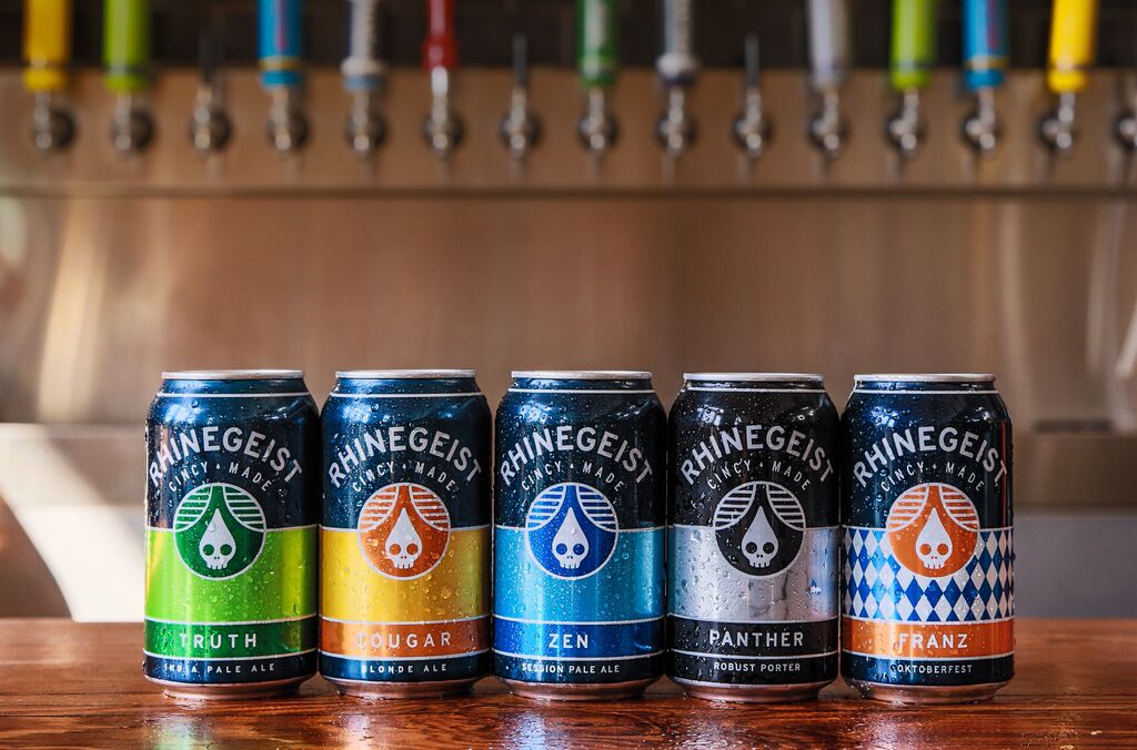 rhinegeist brewery cans