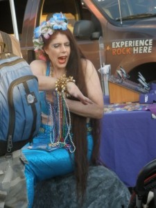 The Beauty, Poise, and Grace of one of the illusive Coney Island Mermaid