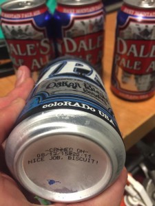 Odell beer can