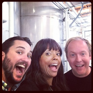 Wil Wheaton, Aisha Tyler, Drew Curtis