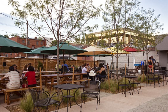 Lowdown patio