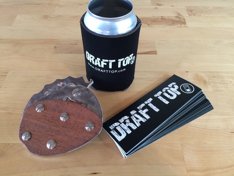 T.O.P. The Draft Top Beer Soda Aluminum Can Opener for sale online