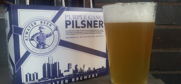 Atwater Brewery | Purple Gang Pilsner