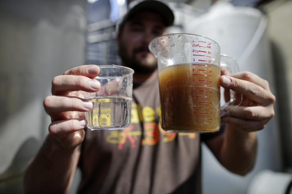 California Drought Beer And Water