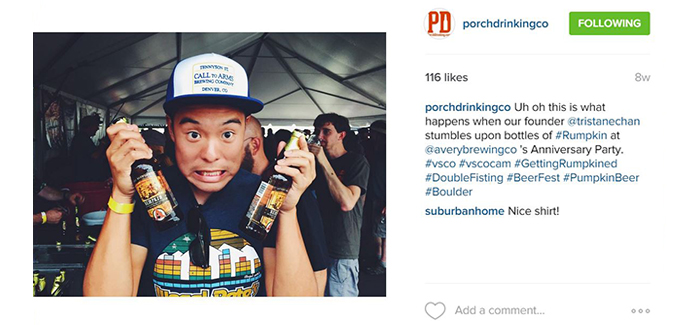 PorchDrinking Instagram