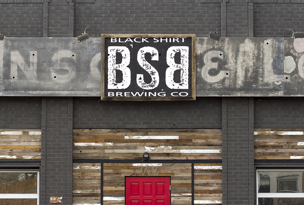 black shirt brewing exterior