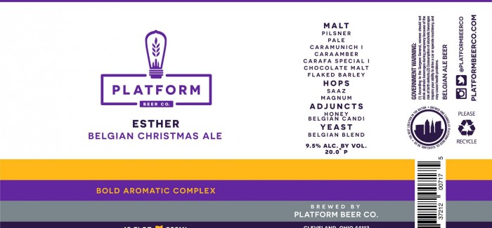 Platform Beer Co. | Esther Belgian Christmas Ale