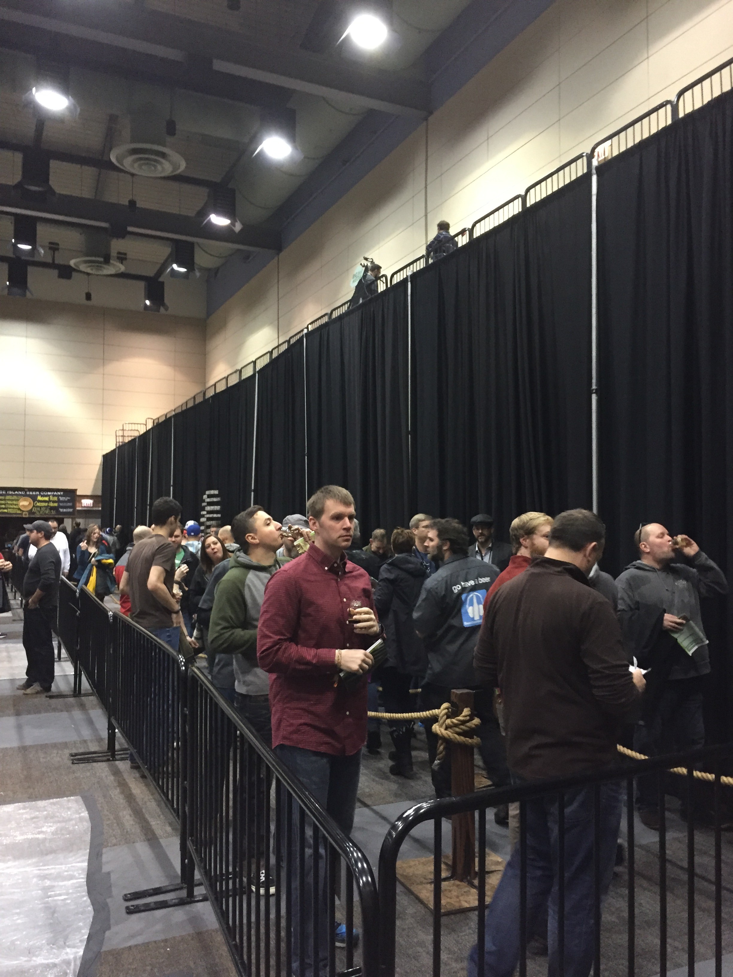 The line for BCBS Rare formed quickly