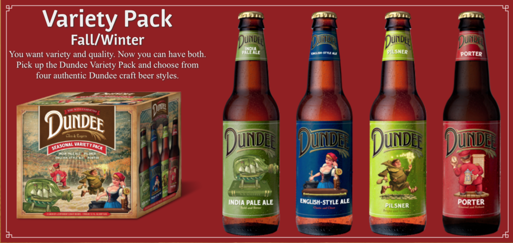 Dundee Variety Pack