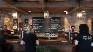 Inside the Parlour, the gorgeous taproom at Three Taverns. (Chris Powell/PorchDrinking.com)