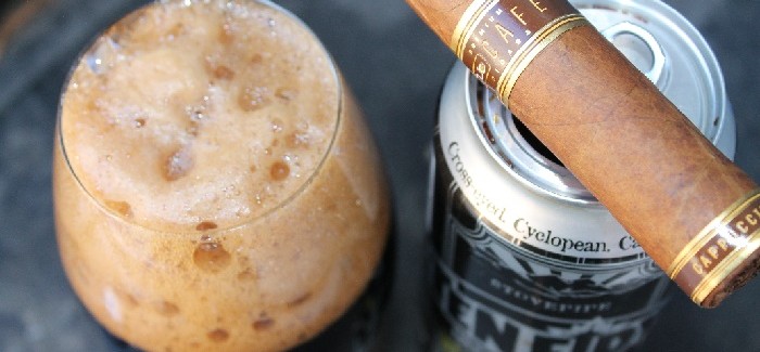 Puff and A Pour | Oliva Cappuccino Nub Café & Oskar Blues BA Ten Fidy