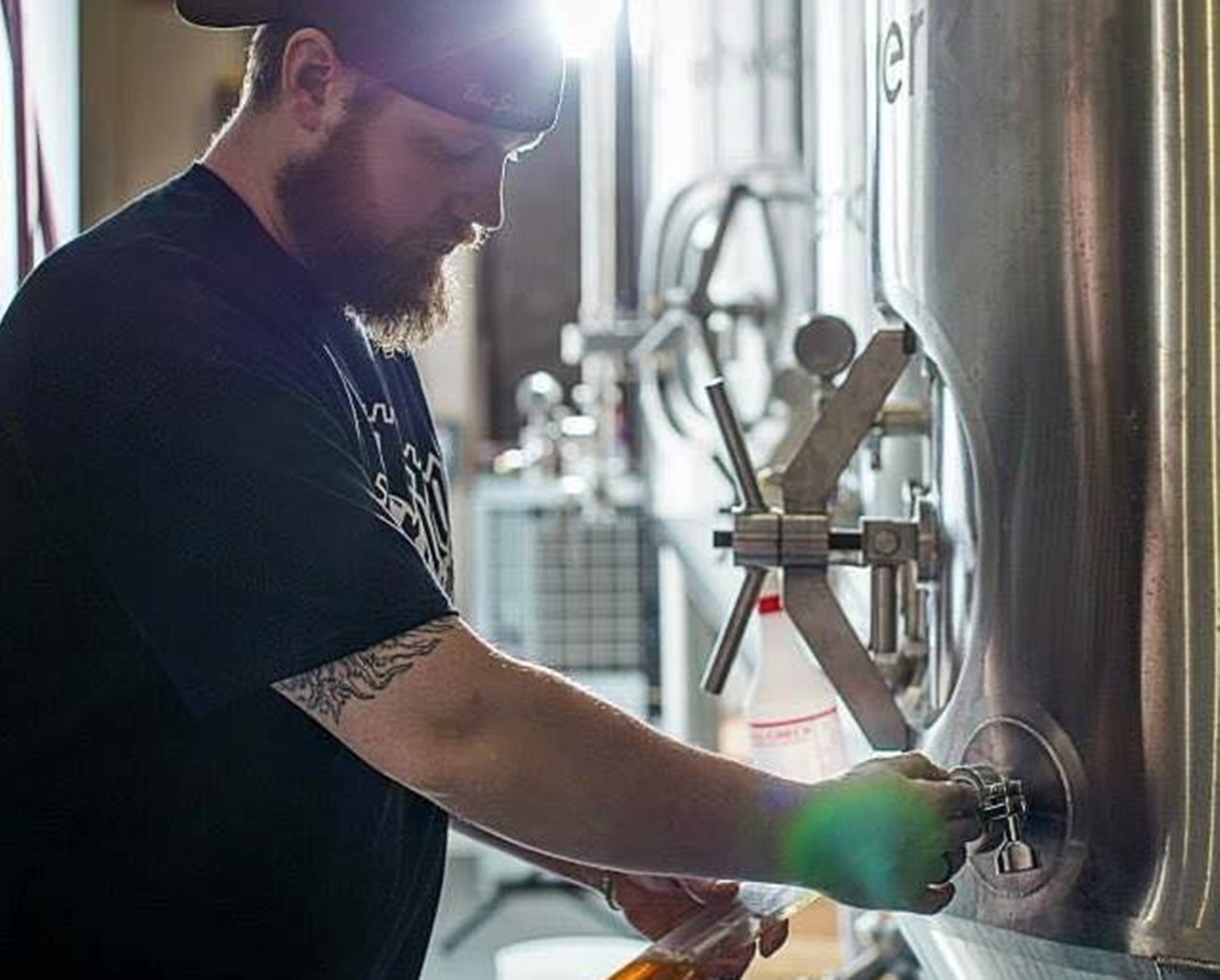 Brian Richards, head brewer.