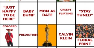 2016 Academy Awards Bingo Card