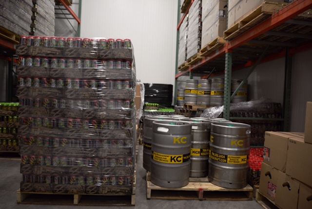 Inside the cooler room at Pipeworks. Photo credit: Eric Dirksen