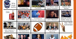 Super Bowl 50 Bingo Board