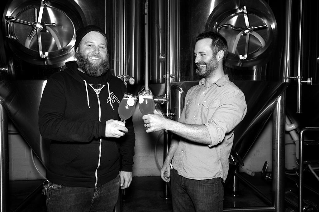 Co-Founders Zach Lowery and Jason zumBrunnen. Photo Courtesy of Dustin Hall, The Brewtography Project.