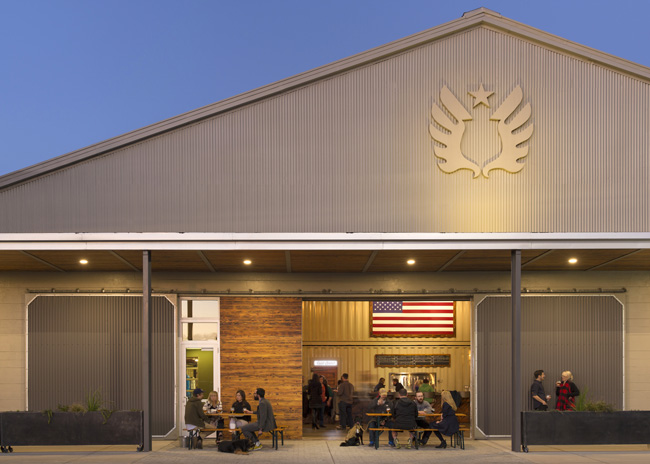 Outside Service Brewing Co. in Savannah, Georgia. (Credit: Adam Kuehl)