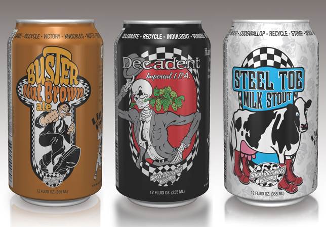 Ska Brewing Cans