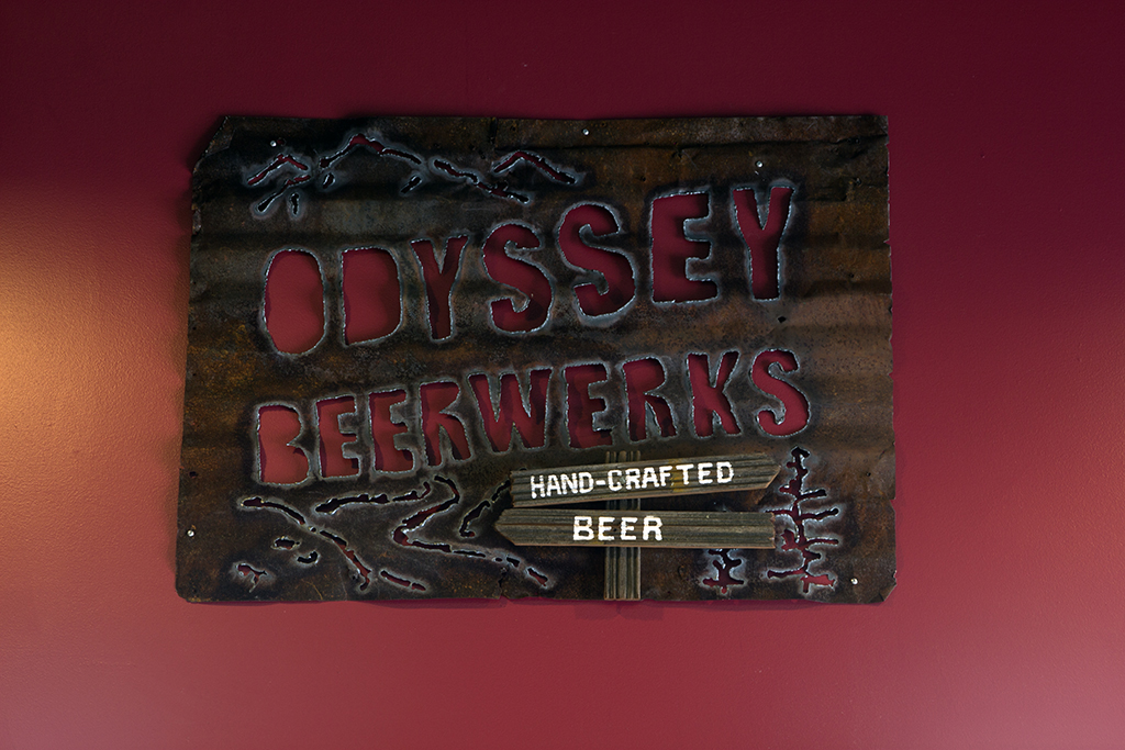 Odyssey Beerwerks Sign