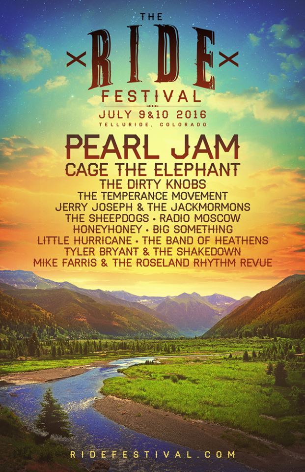 2016 The Ride Festival Lineup