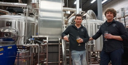 Patrick Annesty and Matt Hess of River North Brewery