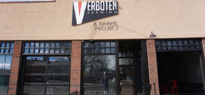 Verboten Brewing Exterior