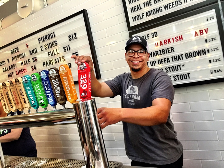 Sunny Tanco, Assistant Manager Golden Road Brewing - Grand Central Market