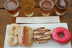 Beer & Donut Pairing featuring Glazed Donut Works 