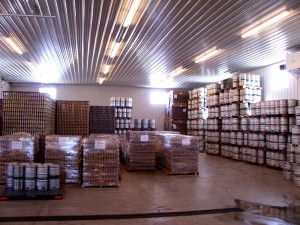 KBC cans and kegs ready to ship Photo Courtesy Timston Johnston