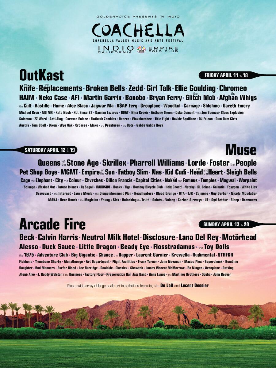 Coachella 2014 Poster