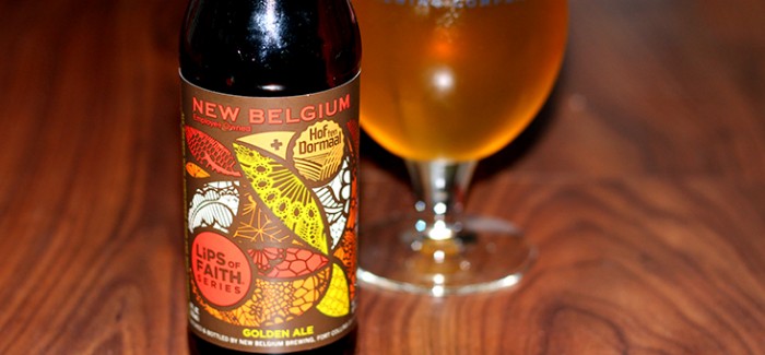 New Belgium Lips of Faith Golden Ale brewed with Hof Ten Dormaal