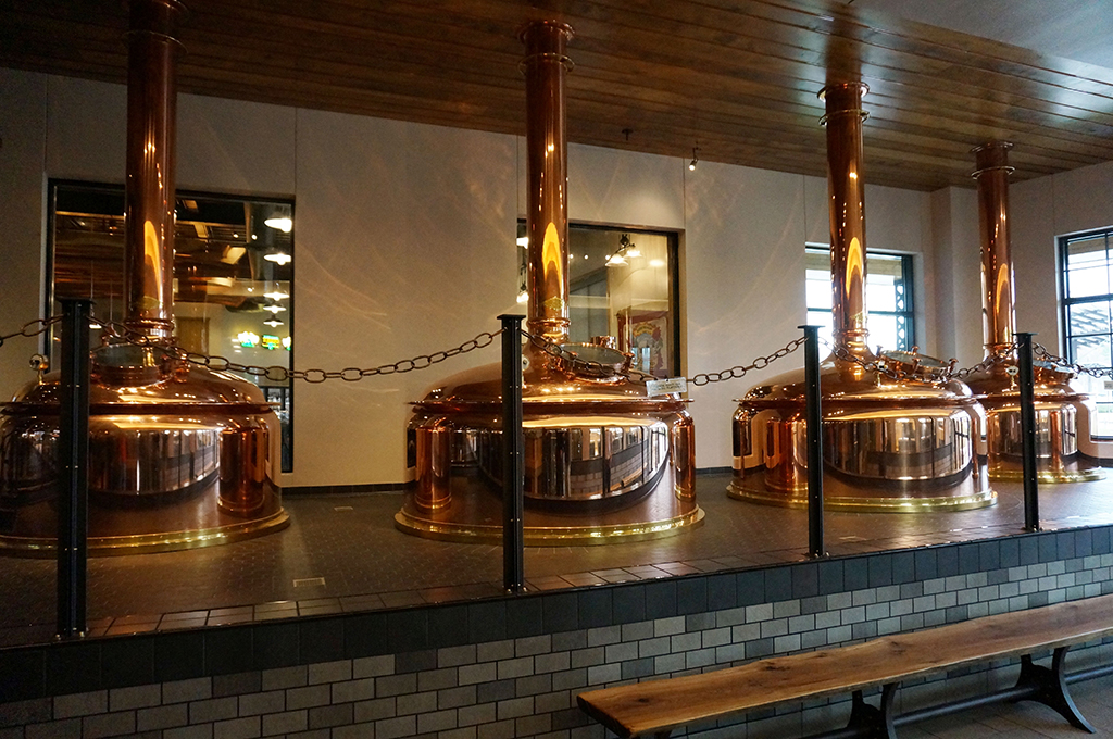 Brass housing at Sierra Nevada Brewing