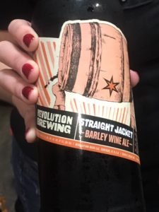 Straight Jacket Barley Wine 