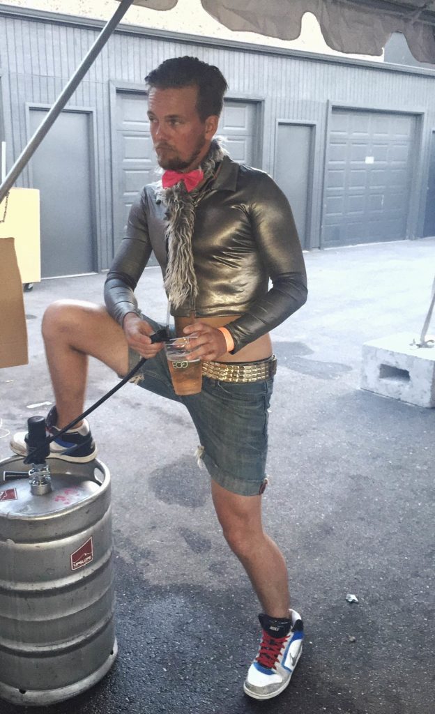 All of the Upslope staff were dressed to impress, including Nate!