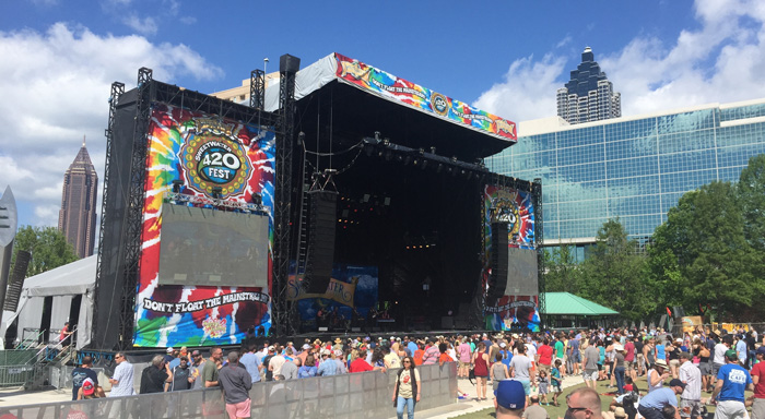 Dawes jams on sunny Day 2 of 420 Fest.