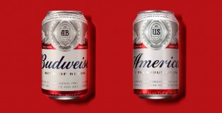 budweiser america label