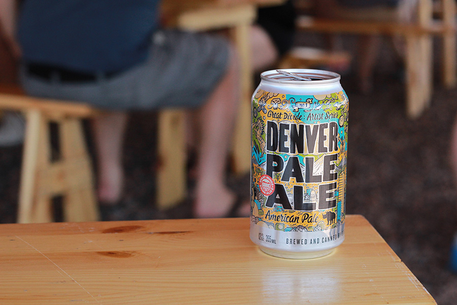 Great Divide Brewing Denver Pale Ale New Label