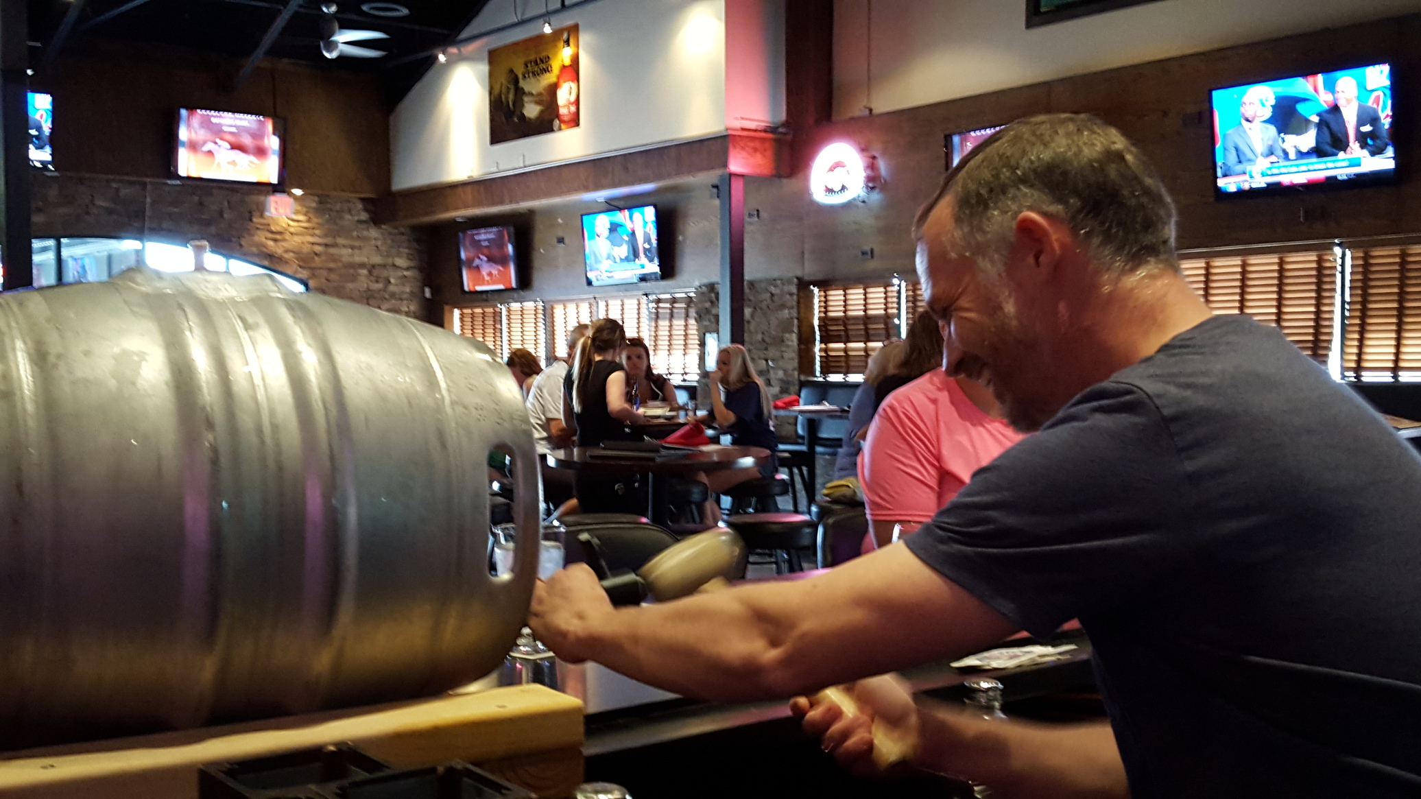 Nevin's Brewing Company 21 Beer Salute Firkin Mango IPA