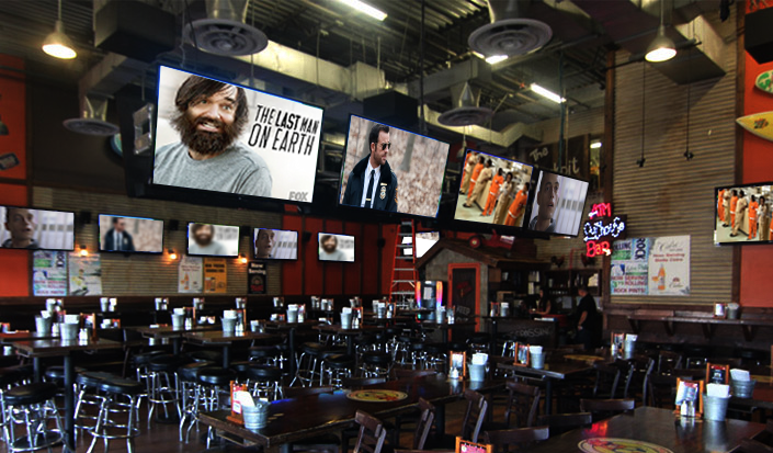 If Big Wangs in North Hollywood was a TV bar, full rows of flat screens could bring you into the golden age of television