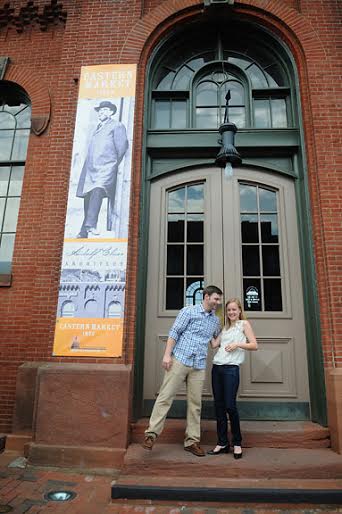 Yep, we did our engagement photos at Eastern Market.