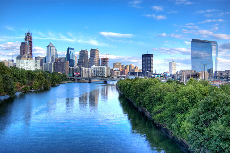 The Schuylkill River, which makes originates in the Pocono Mountains down through Pottsville to Philadelphia.