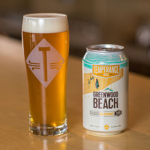 Greenwood Beach Beer and Can