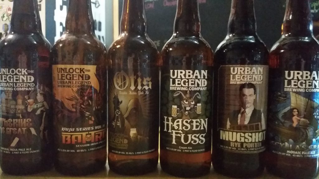 Urban Legend Brewing - Myths and Legends Brewing