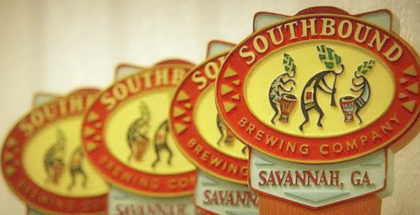 Southbound Brewing Co tap handles