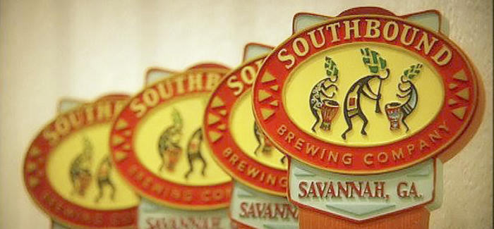 Southbound Brewing Co tap handles