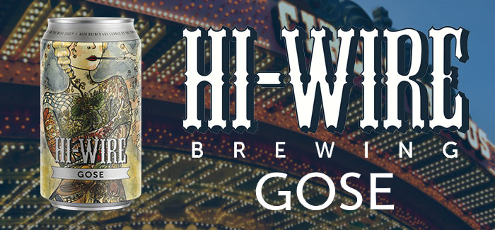 Hi Wire Brewing Gose