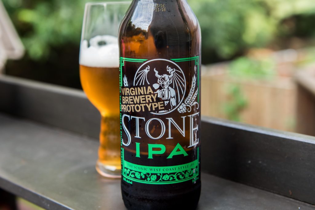 Stone Brewing Co Stone IPA Virginia Brewery Prototype