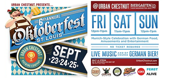 Urban Chestnut Zwickel Radlers to Debut at Oktoberfest