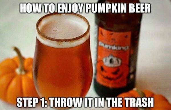 how to enjoy pumpkin beer